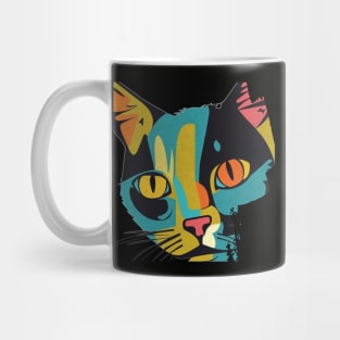Picasso Cat Mug